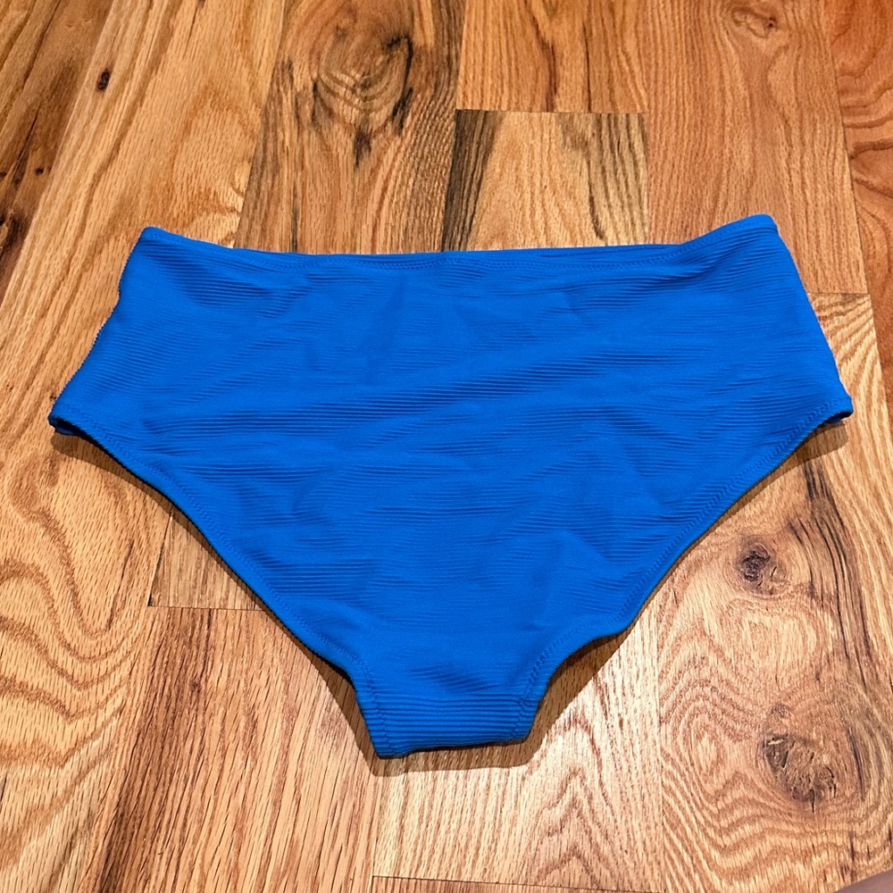 Blue Old Navy Hipster bikini bottoms